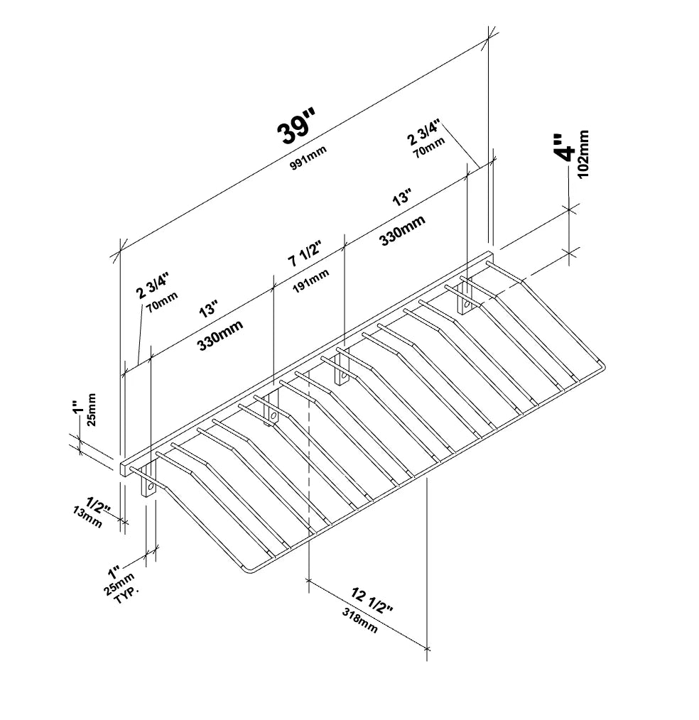 WS-PR-K Display 9 fl. sort